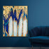 Golden Twlight 100% Hand Painted Wall Painting (With Outer Floater Frame)